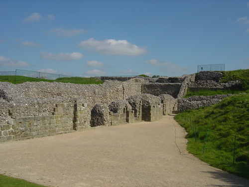  Old Sarum قلعہ - UK