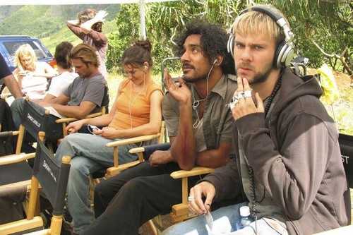  On the set of Lost