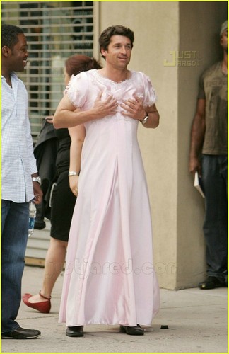  Patrick Dempsey in a dress