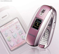  गुलाबी Cellphone