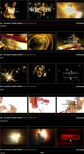  Pitch Boards for 2007 Oscars