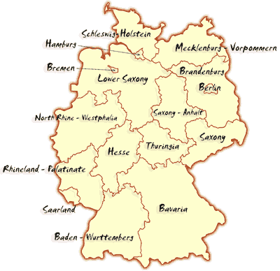  Regions Map