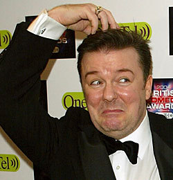  Ricky Gervais aka David Brent