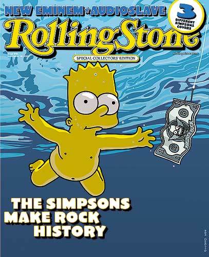 Rolling Stone Simpsons Covers
