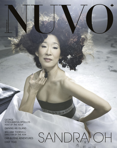 Sandra Oh on NUVO- 2nd cover