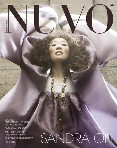 Sandra Oh on the cover of NUVO