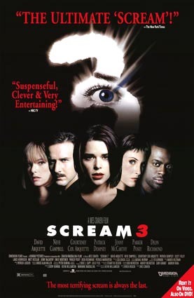 Scream 3 - promo poster