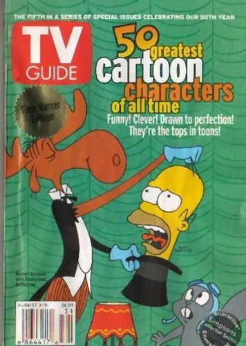  Simpsons TV Guide Covers