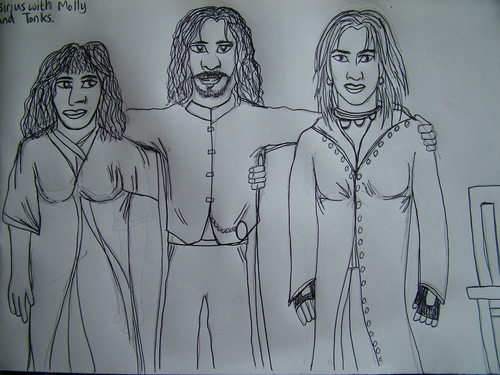  Sirius, Тонкс and Molly