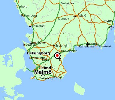  Skåne Map