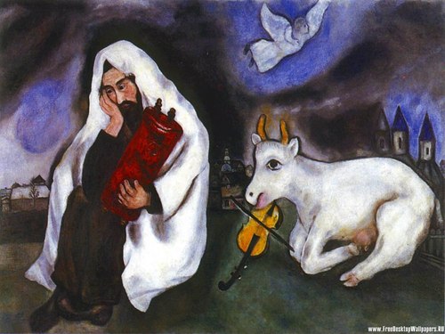  Solitude par Marc Chagall