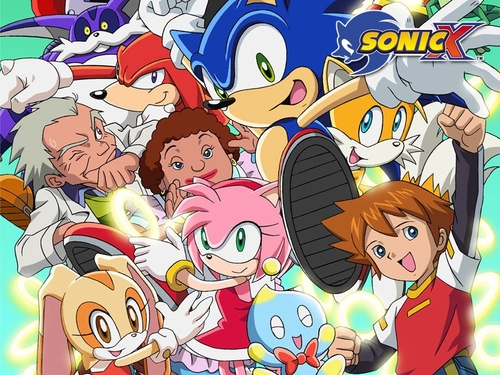  Sonic X দেওয়ালপত্র