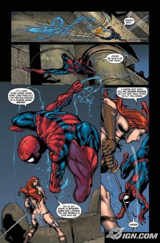  Spider-Man/Red Sonja 2 anteprima