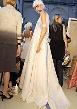  Spring 2005 Couture: Backstage