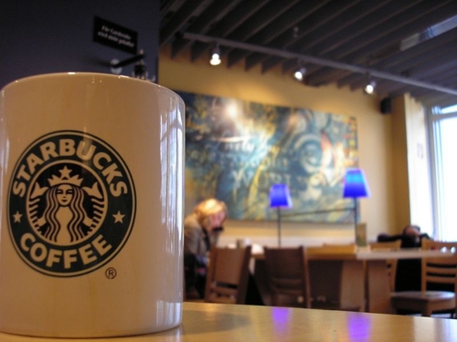  Starbucks Mug kertas dinding
