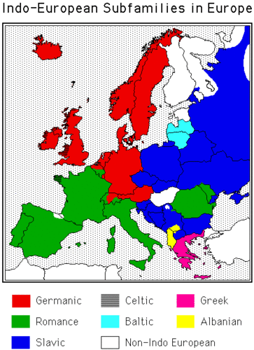 Subfamilies in Europe
