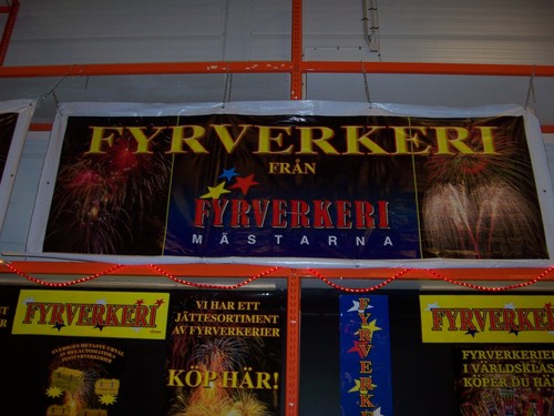  Swedish Fireworks Stand