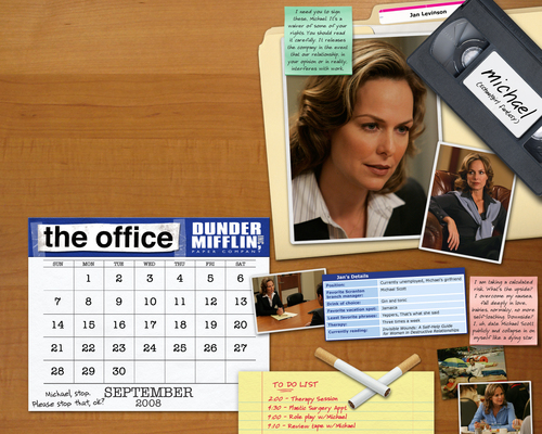  The Office Calendar वॉलपेपर