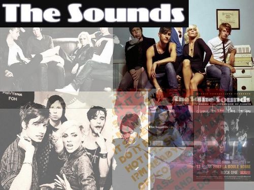  The Sounds collagey thing.