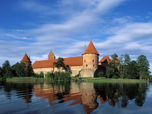  Trakai istana, castle - Lithuania