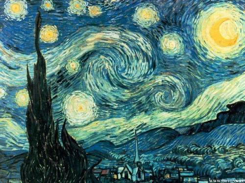  mobil van, van Gogh