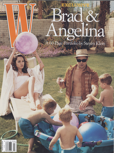  W Magazine July 2005 portafolio, cartera de