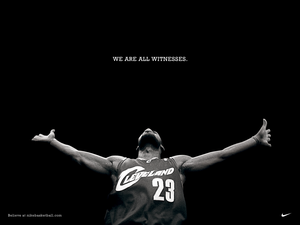 We are all witnesses.