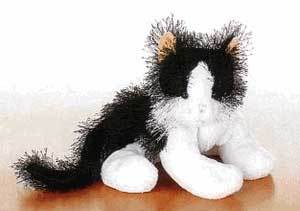 Webkinz Black & White Cat