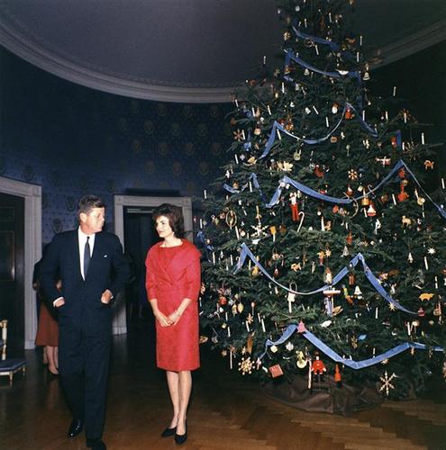  White House Christmas arbre
