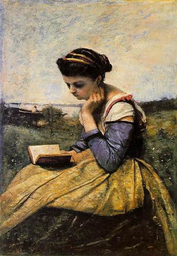  Woman 阅读