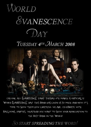  World Evanescence Day!