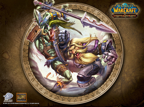 World of Warcraft karatasi la kupamba ukuta