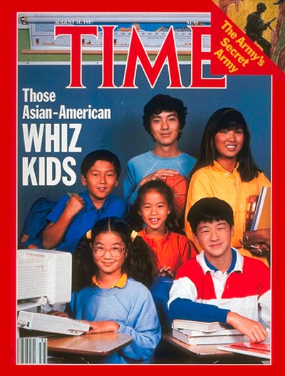 Young Masi on cover of Time