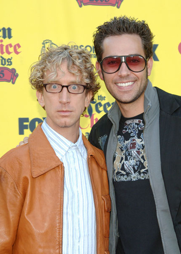 Zachary Levi with Andy Dick