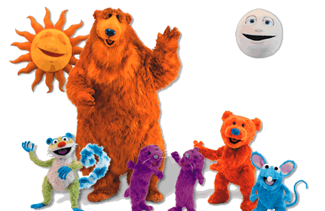  медведь in the big blue house