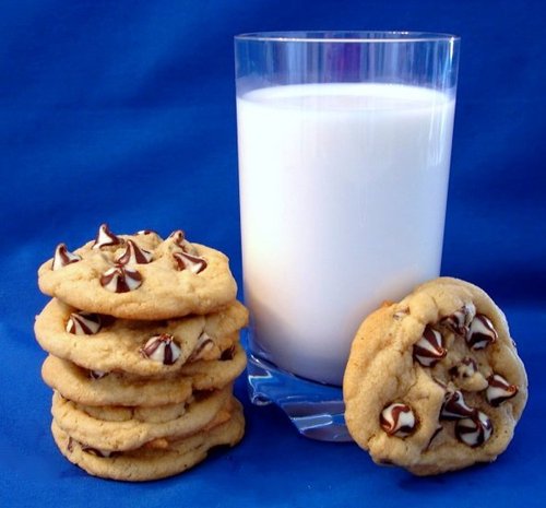 koekjes, cookies and melk