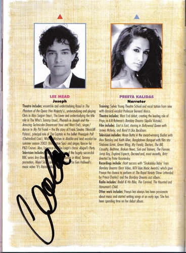  my lee mead autograph