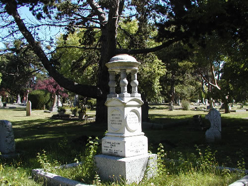  ross خلیج, کھاڑی cemetery