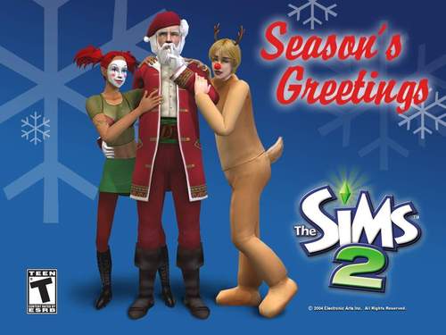 the sims2 christhmas